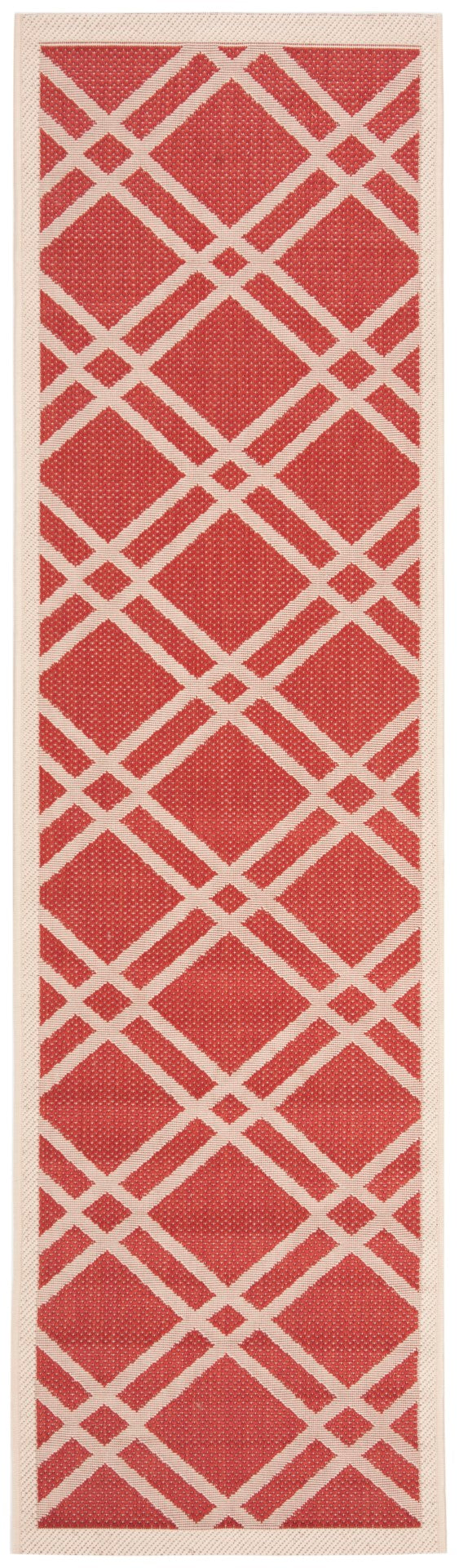 Safavieh Courtyard Power Loomed 85.4% Polypropylene/10.4% Polyester/4.2% Latex Outdoor Rug CY6923-248-4