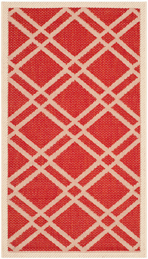 Safavieh Courtyard Power Loomed 85.4% Polypropylene/10.4% Polyester/4.2% Latex Outdoor Rug CY6923-248-4