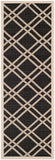 Safavieh Courtyard Power Loomed 85.4% Polypropylene/10.4% Polyester/4.2% Latex Outdoor Rug CY6923-266-4