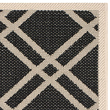 Safavieh Courtyard Power Loomed 85.4% Polypropylene/10.4% Polyester/4.2% Latex Outdoor Rug CY6923-266-4