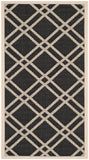 Safavieh Courtyard Power Loomed 85.4% Polypropylene/10.4% Polyester/4.2% Latex Outdoor Rug CY6923-266-4