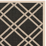 Safavieh Courtyard Power Loomed 85.4% Polypropylene/10.4% Polyester/4.2% Latex Outdoor Rug CY6923-266-4