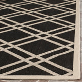 Safavieh Courtyard Power Loomed 85.4% Polypropylene/10.4% Polyester/4.2% Latex Outdoor Rug CY6923-266-4