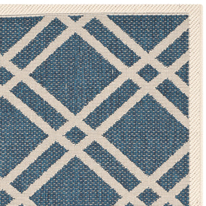 Safavieh Courtyard Power Loomed 85.4% Polypropylene/10.4% Polyester/4.2% Latex Outdoor Rug CY6923-268-5SQ