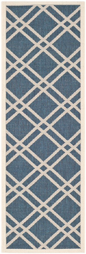 Safavieh Courtyard Power Loomed 85.4% Polypropylene/10.4% Polyester/4.2% Latex Outdoor Rug CY6923-268-5SQ