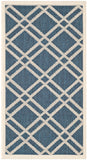 Safavieh Courtyard Power Loomed 85.4% Polypropylene/10.4% Polyester/4.2% Latex Outdoor Rug CY6923-268-5SQ