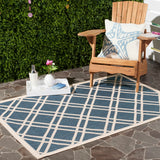 Safavieh Courtyard Power Loomed 85.4% Polypropylene/10.4% Polyester/4.2% Latex Outdoor Rug CY6923-268-5SQ