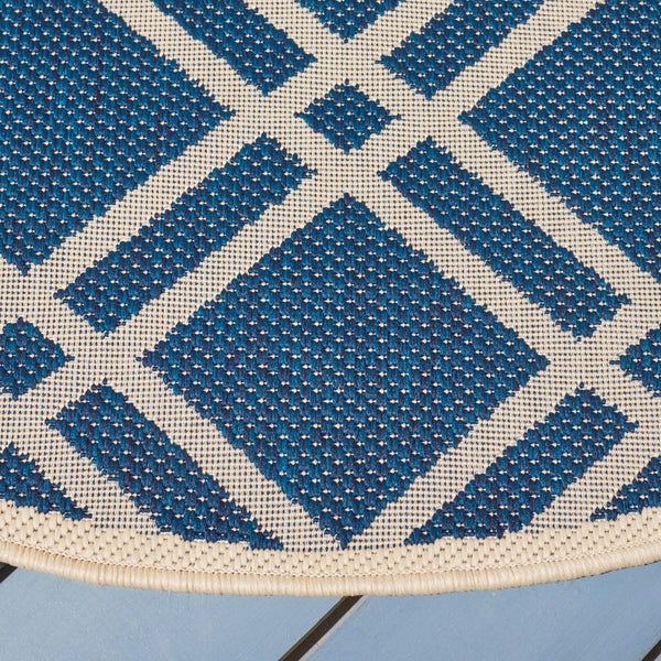 Safavieh Courtyard Power Loomed 85.4% Polypropylene/10.4% Polyester/4.2% Latex Outdoor Rug CY6923-268-5SQ