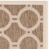 Safavieh Courtyard Power Loomed 85.4% Polypropylene/10.4% Polyester/4.2% Latex Outdoor Rug CY6924-242-210