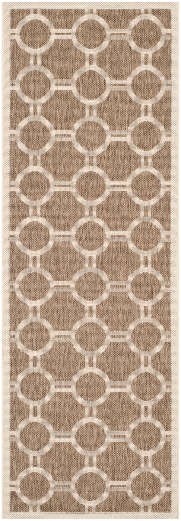 Safavieh Courtyard Power Loomed 85.4% Polypropylene/10.4% Polyester/4.2% Latex Outdoor Rug CY6924-242-27