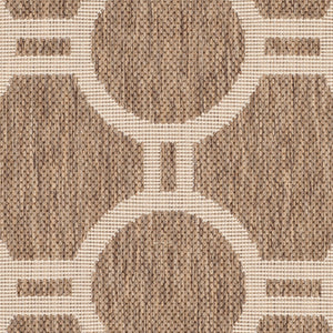 Safavieh Courtyard Power Loomed 85.4% Polypropylene/10.4% Polyester/4.2% Latex Outdoor Rug CY6924-242-3