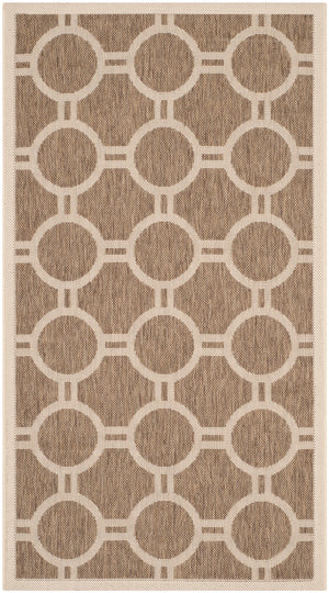 Safavieh Courtyard Power Loomed 85.4% Polypropylene/10.4% Polyester/4.2% Latex Outdoor Rug CY6924-242-3