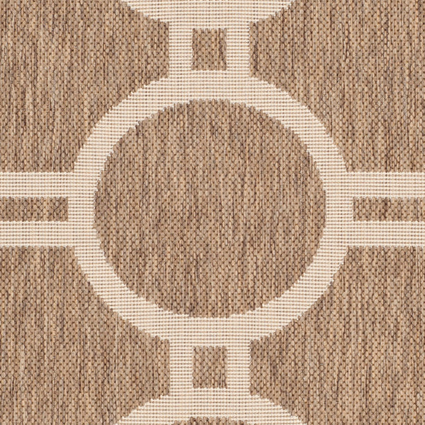 Safavieh Courtyard Power Loomed 85.4% Polypropylene/10.4% Polyester/4.2% Latex Outdoor Rug CY6924-242-4