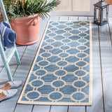 Safavieh Courtyard Power Loomed 85.4% Polypropylene/10.4% Polyester/4.2% Latex Outdoor Rug CY6924-243-3