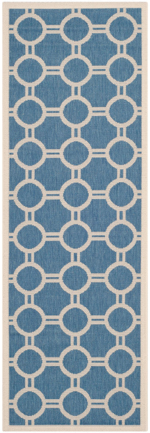 Safavieh Courtyard Power Loomed 85.4% Polypropylene/10.4% Polyester/4.2% Latex Outdoor Rug CY6924-243-3