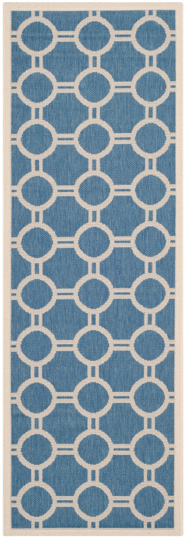 Safavieh Courtyard Power Loomed 85.4% Polypropylene/10.4% Polyester/4.2% Latex Outdoor Rug CY6924-243-3