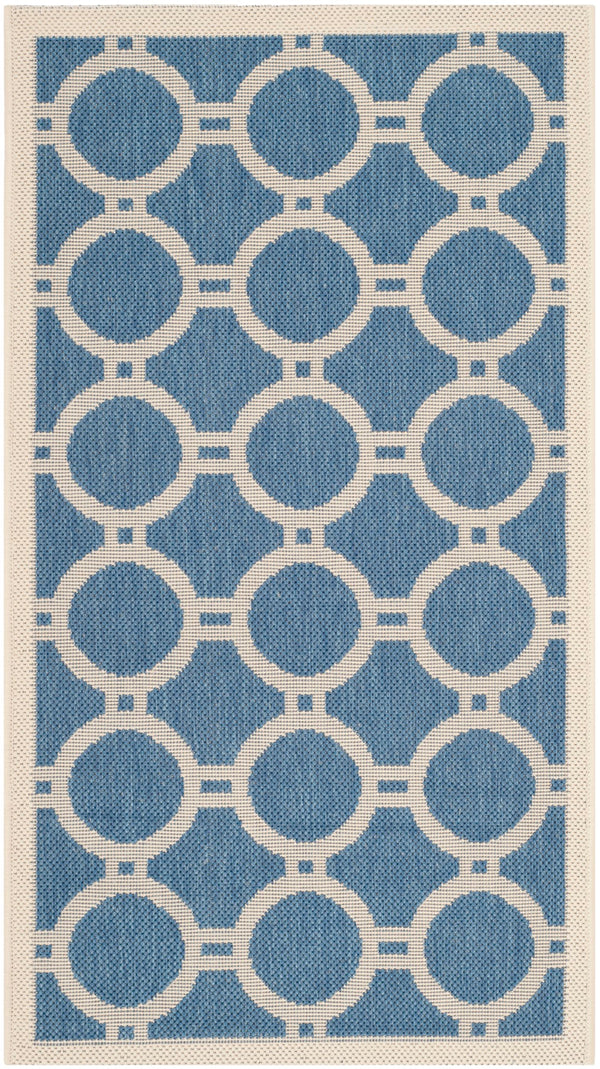 Safavieh Courtyard Power Loomed 85.4% Polypropylene/10.4% Polyester/4.2% Latex Outdoor Rug CY6924-243-3