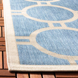 Safavieh Courtyard Power Loomed 85.4% Polypropylene/10.4% Polyester/4.2% Latex Outdoor Rug CY6924-243-3