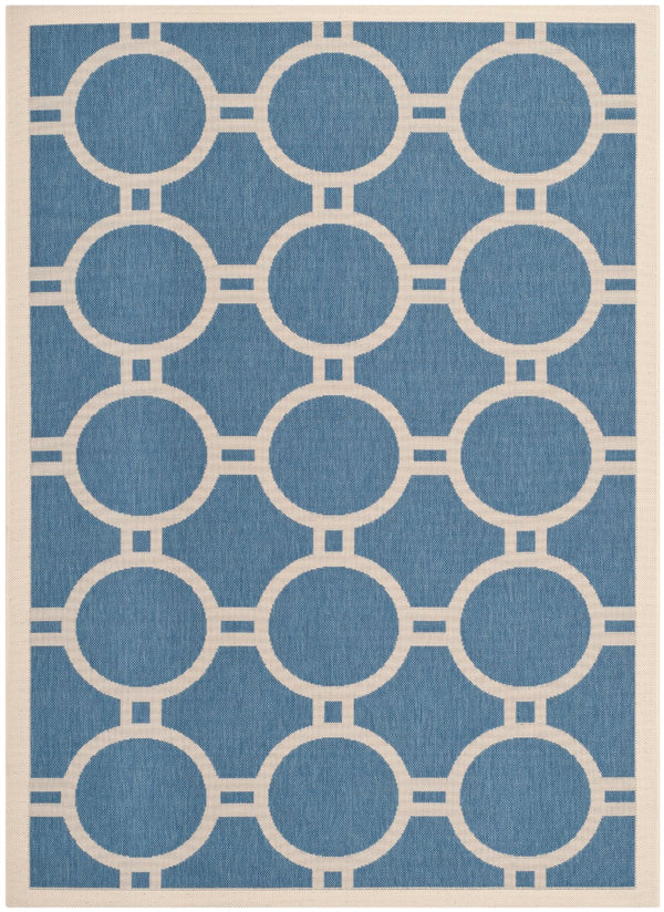 Safavieh Courtyard Power Loomed 85.4% Polypropylene/10.4% Polyester/4.2% Latex Outdoor Rug CY6924-243-3