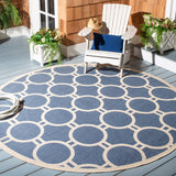 Safavieh Courtyard Power Loomed 85.4% Polypropylene/10.4% Polyester/4.2% Latex Outdoor Rug CY6924-243-3