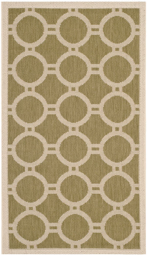 Safavieh Courtyard Power Loomed 85.4% Polypropylene/10.4% Polyester/4.2% Latex Outdoor Rug CY6924-244-4