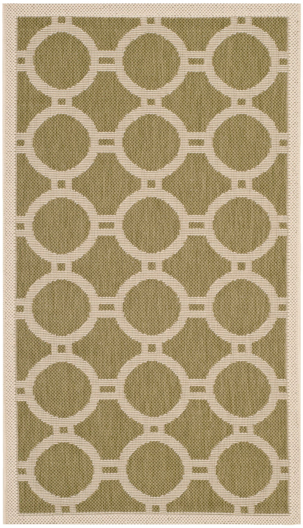 Safavieh Courtyard Power Loomed 85.4% Polypropylene/10.4% Polyester/4.2% Latex Outdoor Rug CY6924-244-4