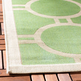 Safavieh Courtyard Power Loomed 85.4% Polypropylene/10.4% Polyester/4.2% Latex Outdoor Rug CY6924-244-4