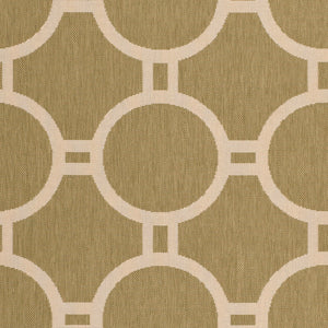 Safavieh Courtyard Power Loomed 85.4% Polypropylene/10.4% Polyester/4.2% Latex Outdoor Rug CY6924-244-4