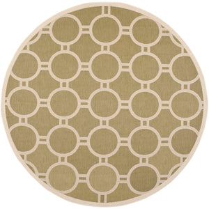 Safavieh Courtyard Power Loomed 85.4% Polypropylene/10.4% Polyester/4.2% Latex Outdoor Rug CY6924-244-4