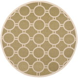 Safavieh Courtyard Power Loomed 85.4% Polypropylene/10.4% Polyester/4.2% Latex Outdoor Rug CY6924-244-4