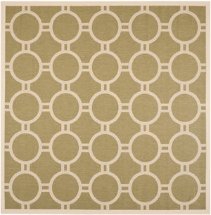 Safavieh Courtyard Power Loomed 85.4% Polypropylene/10.4% Polyester/4.2% Latex Outdoor Rug CY6924-244-4