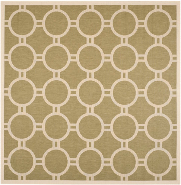 Safavieh Courtyard Power Loomed 85.4% Polypropylene/10.4% Polyester/4.2% Latex Outdoor Rug CY6924-244-4