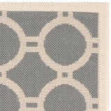 Safavieh Courtyard Power Loomed 85.4% Polypropylene/10.4% Polyester/4.2% Latex Outdoor Rug CY6924-246-4