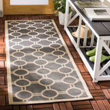 Safavieh Courtyard Power Loomed 85.4% Polypropylene/10.4% Polyester/4.2% Latex Outdoor Rug CY6924-246-4