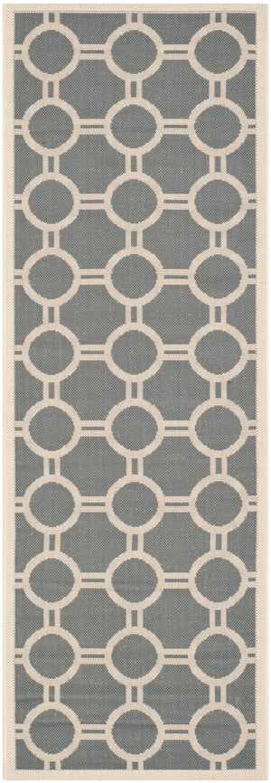 Safavieh Courtyard Power Loomed 85.4% Polypropylene/10.4% Polyester/4.2% Latex Outdoor Rug CY6924-246-4
