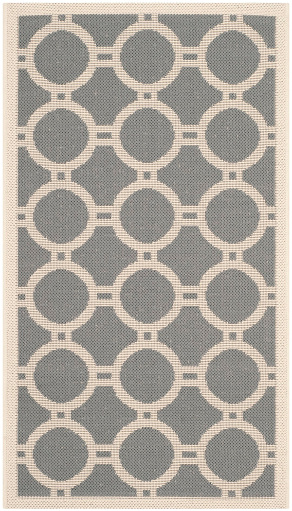 Safavieh Courtyard Power Loomed 85.4% Polypropylene/10.4% Polyester/4.2% Latex Outdoor Rug CY6924-246-4