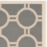 Safavieh Courtyard Power Loomed 85.4% Polypropylene/10.4% Polyester/4.2% Latex Outdoor Rug CY6924-246-4