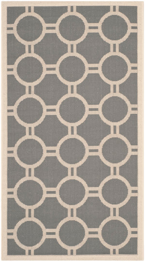 Safavieh Courtyard Power Loomed 85.4% Polypropylene/10.4% Polyester/4.2% Latex Outdoor Rug CY6924-246-4
