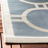 Safavieh Courtyard Power Loomed 85.4% Polypropylene/10.4% Polyester/4.2% Latex Outdoor Rug CY6924-246-4