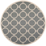 Safavieh Courtyard Power Loomed 85.4% Polypropylene/10.4% Polyester/4.2% Latex Outdoor Rug CY6924-246-4