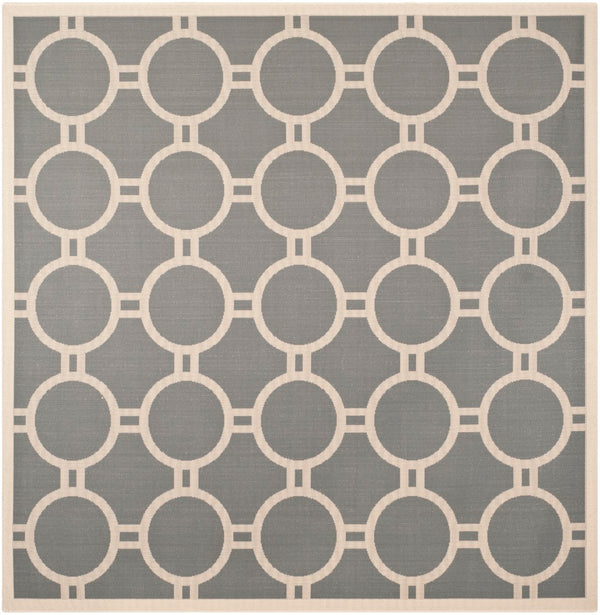 Safavieh Courtyard Power Loomed 85.4% Polypropylene/10.4% Polyester/4.2% Latex Outdoor Rug CY6924-246-4