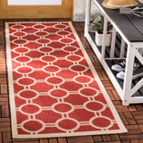 Safavieh Courtyard Power Loomed 85.4% Polypropylene/10.4% Polyester/4.2% Latex Outdoor Rug CY6924-248-3