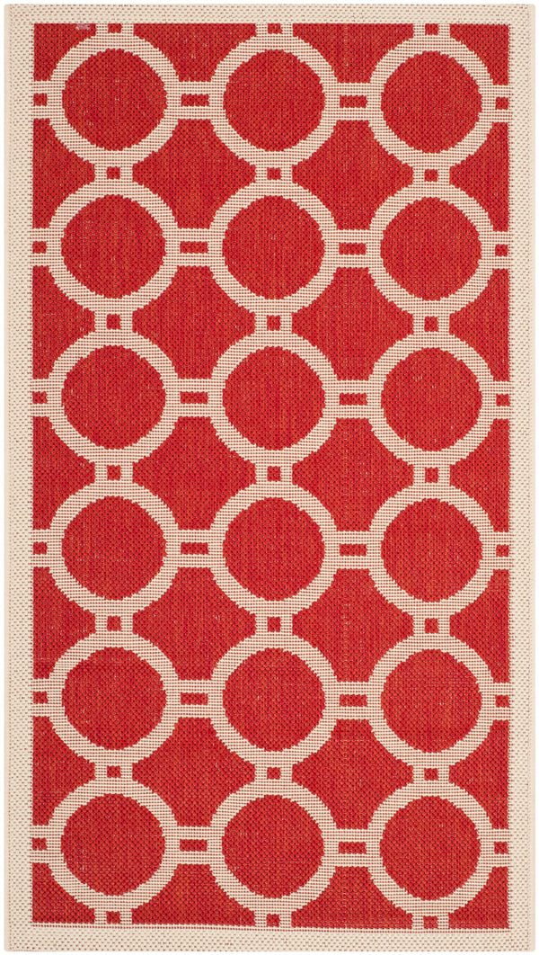 Safavieh Courtyard Power Loomed 85.4% Polypropylene/10.4% Polyester/4.2% Latex Outdoor Rug CY6924-248-3