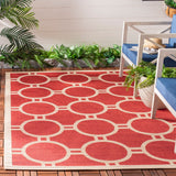 Safavieh Courtyard Power Loomed 85.4% Polypropylene/10.4% Polyester/4.2% Latex Outdoor Rug CY6924-248-3