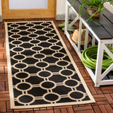 Safavieh Courtyard Power Loomed 85.4% Polypropylene/10.4% Polyester/4.2% Latex Outdoor Rug CY6924-266-4