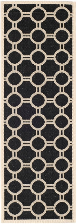 Safavieh Courtyard Power Loomed 85.4% Polypropylene/10.4% Polyester/4.2% Latex Outdoor Rug CY6924-266-4