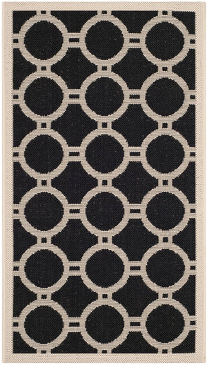 Safavieh Courtyard Power Loomed 85.4% Polypropylene/10.4% Polyester/4.2% Latex Outdoor Rug CY6924-266-4