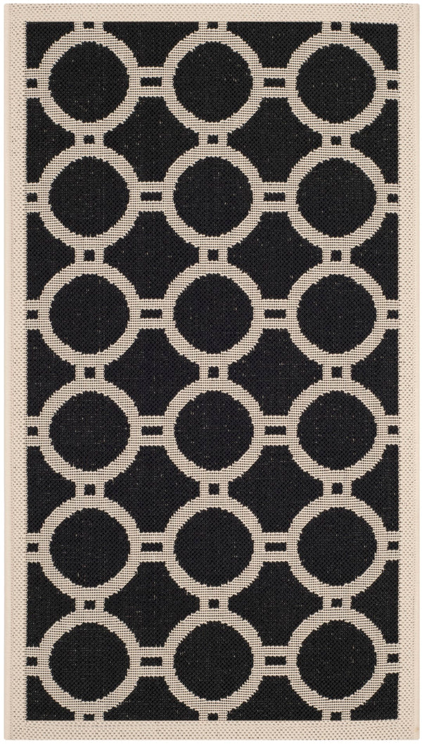 Safavieh Courtyard Power Loomed 85.4% Polypropylene/10.4% Polyester/4.2% Latex Outdoor Rug CY6924-266-4