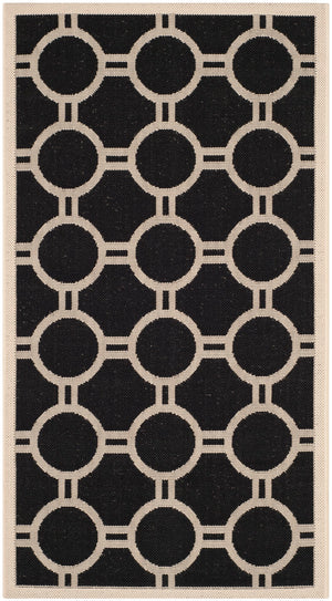 Safavieh Courtyard Power Loomed 85.4% Polypropylene/10.4% Polyester/4.2% Latex Outdoor Rug CY6924-266-4