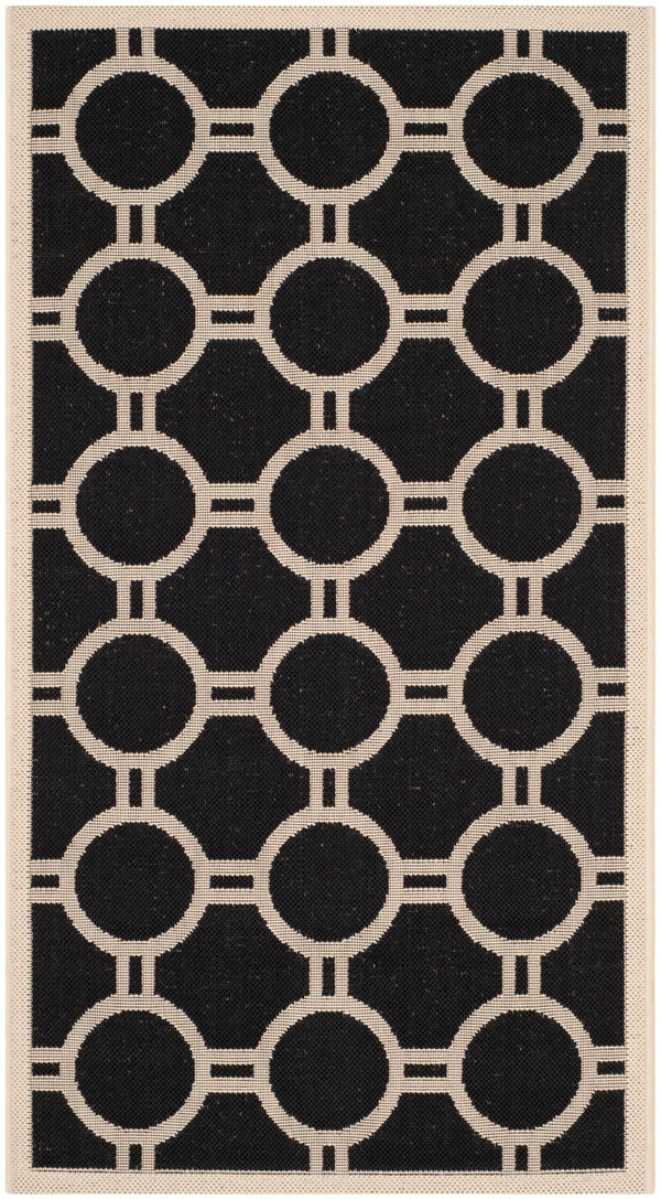 Safavieh Courtyard Power Loomed 85.4% Polypropylene/10.4% Polyester/4.2% Latex Outdoor Rug CY6924-266-4